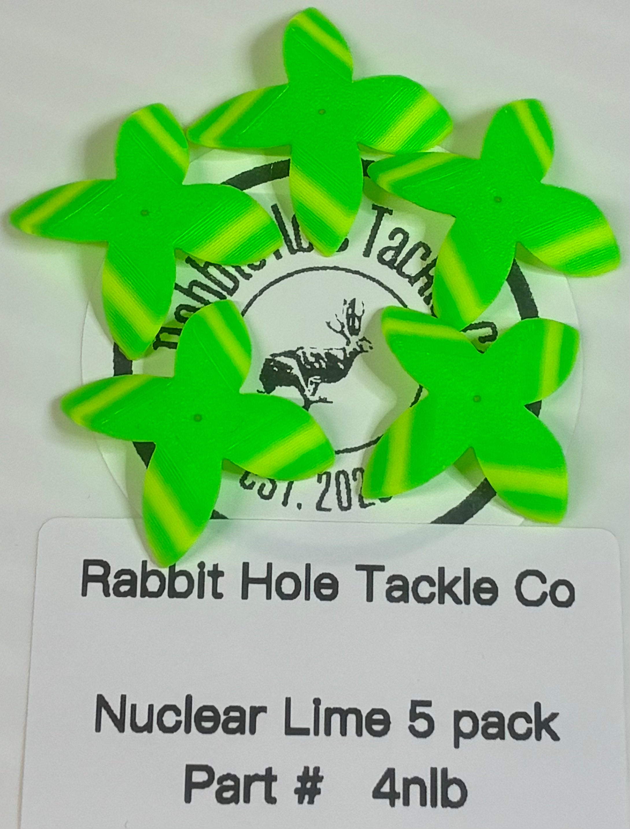 Rabbit Hole 4 Blade Spinner – 5 Pack