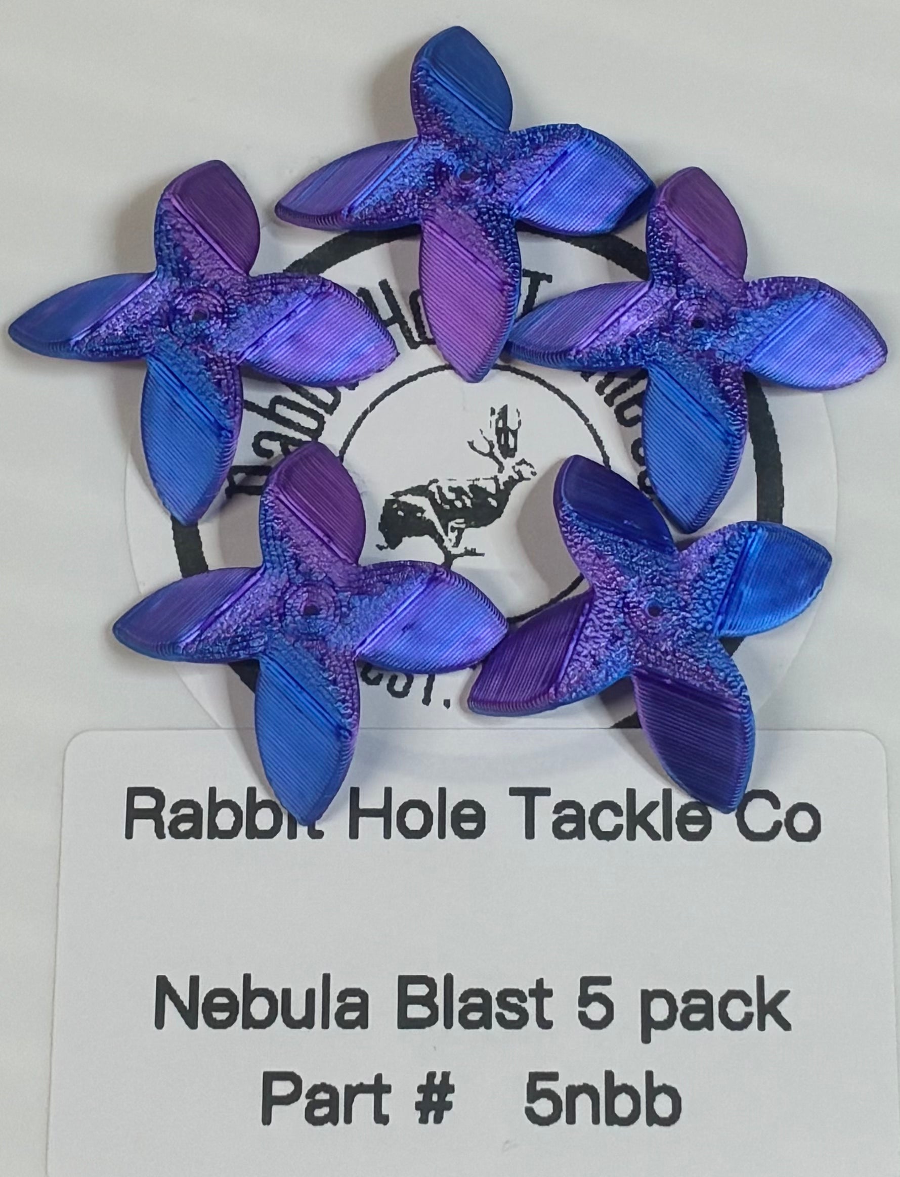 Rabbit Hole 4 Blade Spinner – 5 Pack