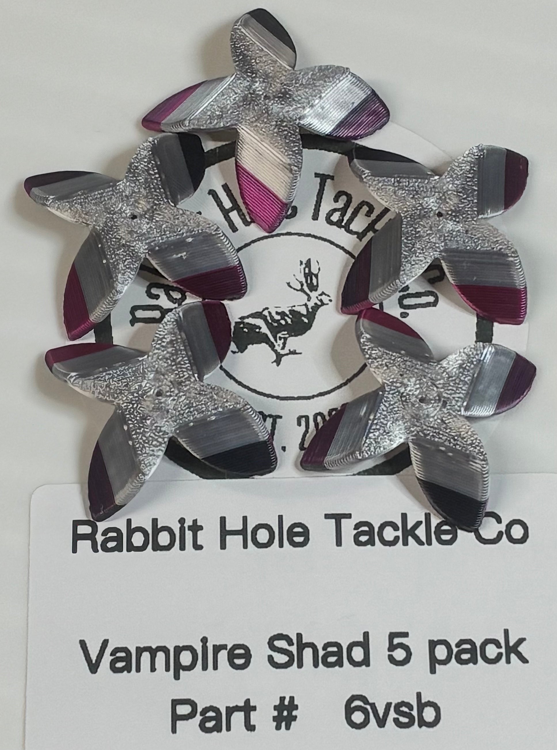 Rabbit Hole 4 Blade Spinner – 5 Pack