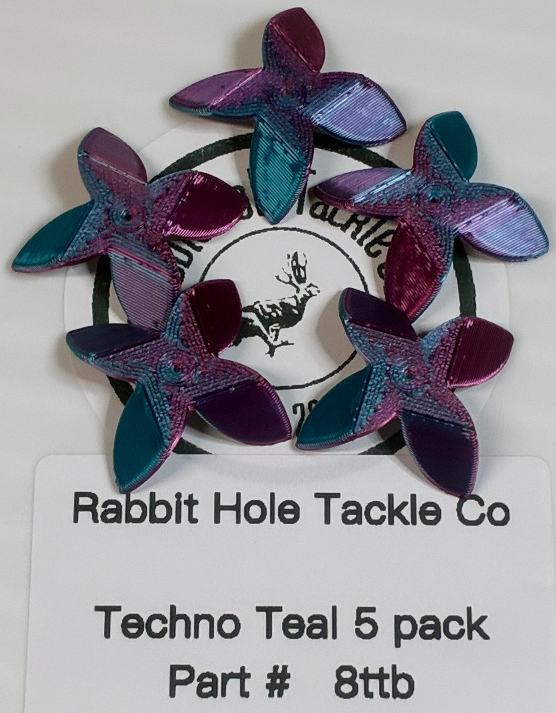 Rabbit Hole 4 Blade Spinner – 5 Pack