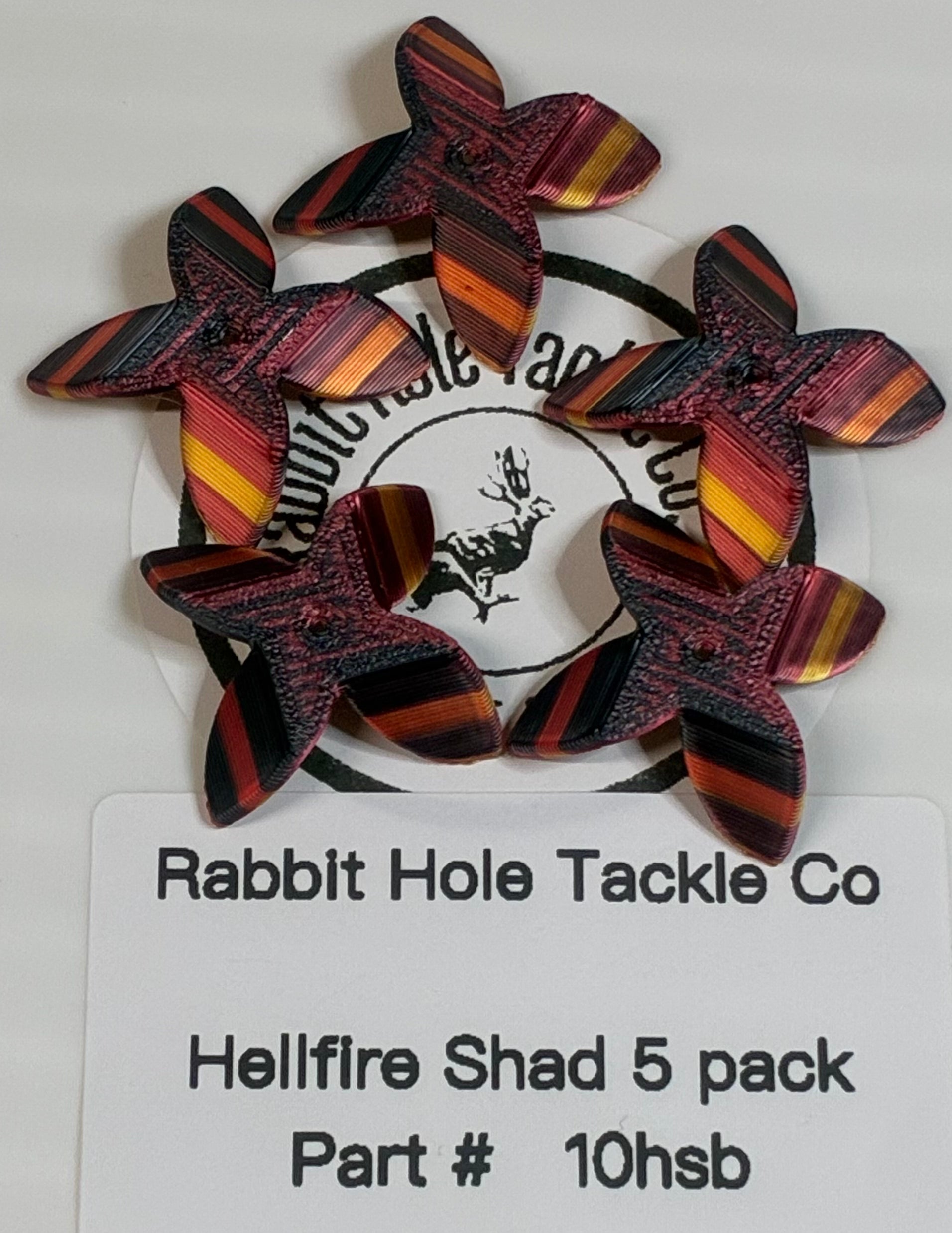Rabbit Hole 4 Blade Spinner – 5 Pack