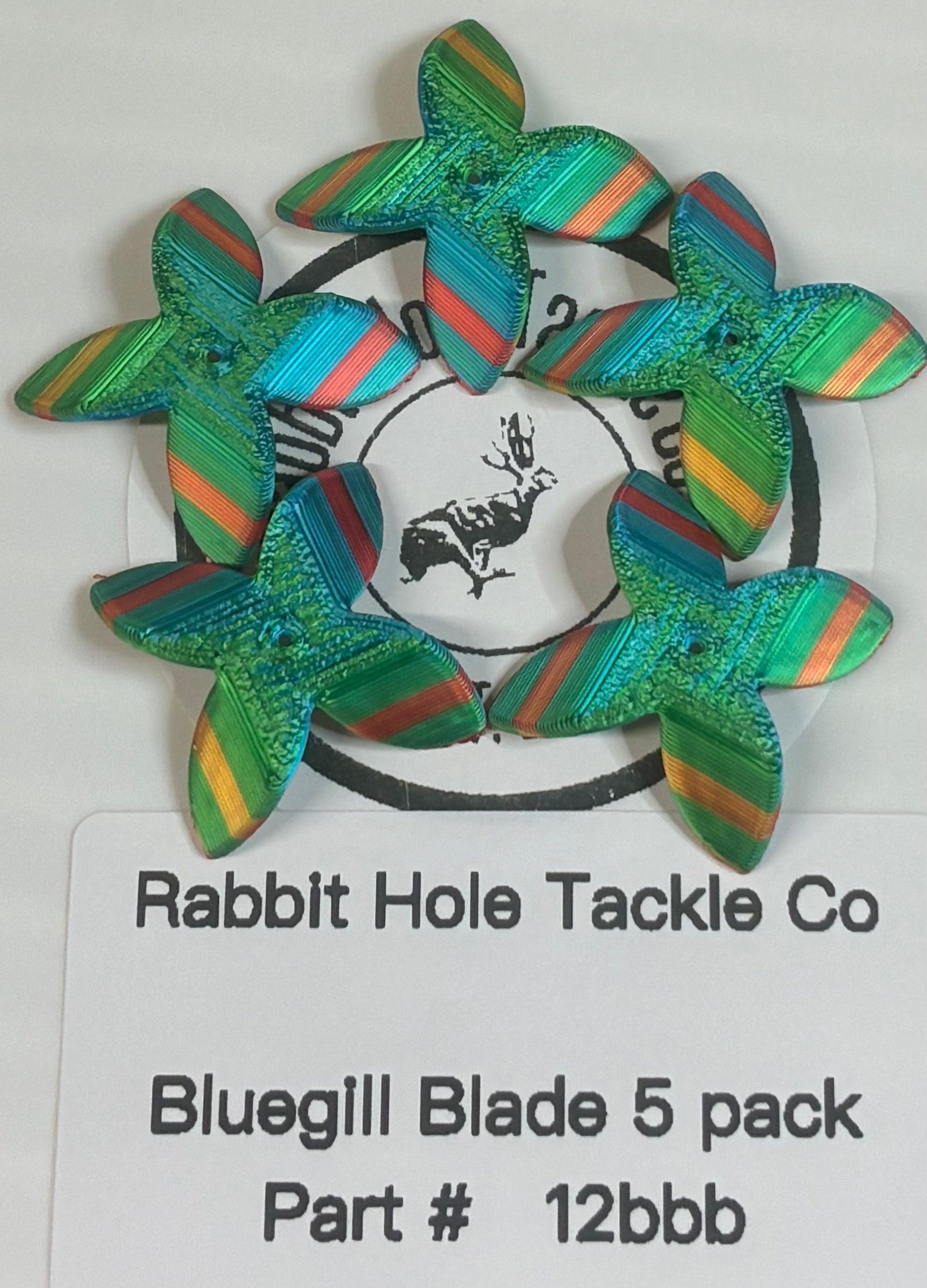 Rabbit Hole 4 Blade Spinner – 5 Pack
