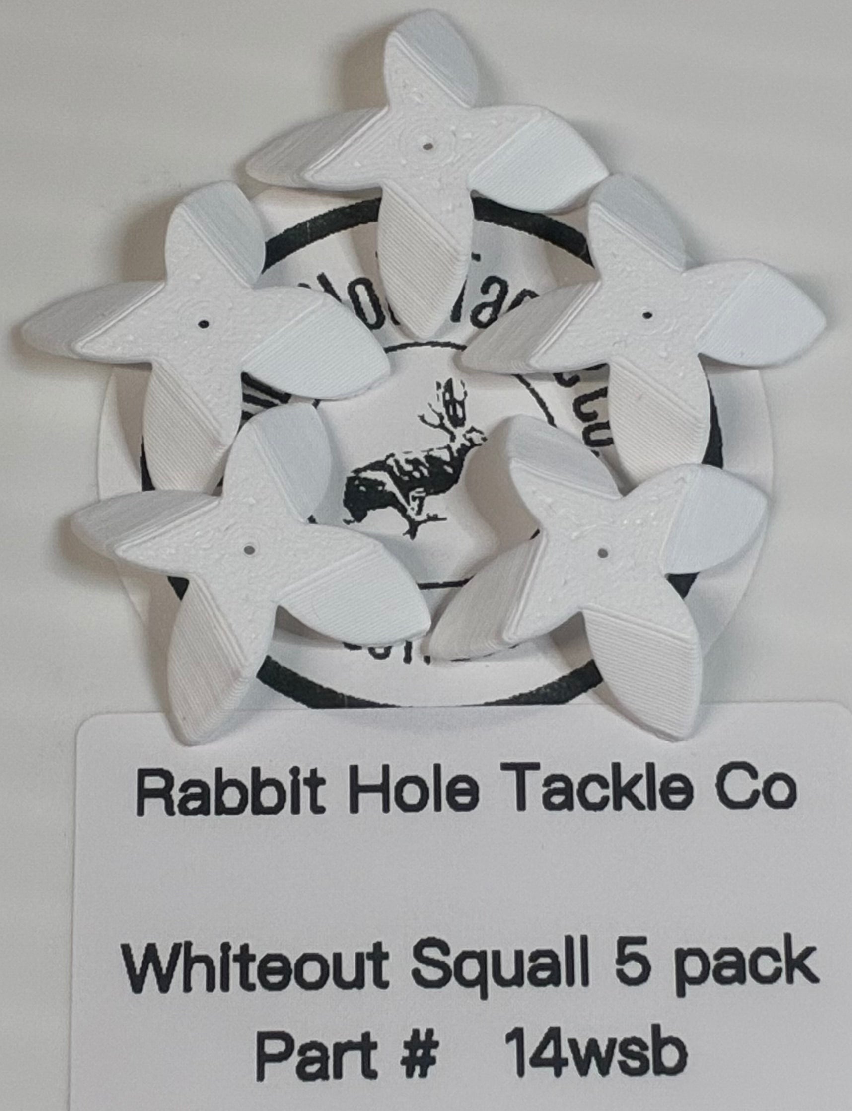 Rabbit Hole 4 Blade Spinner – 5 Pack