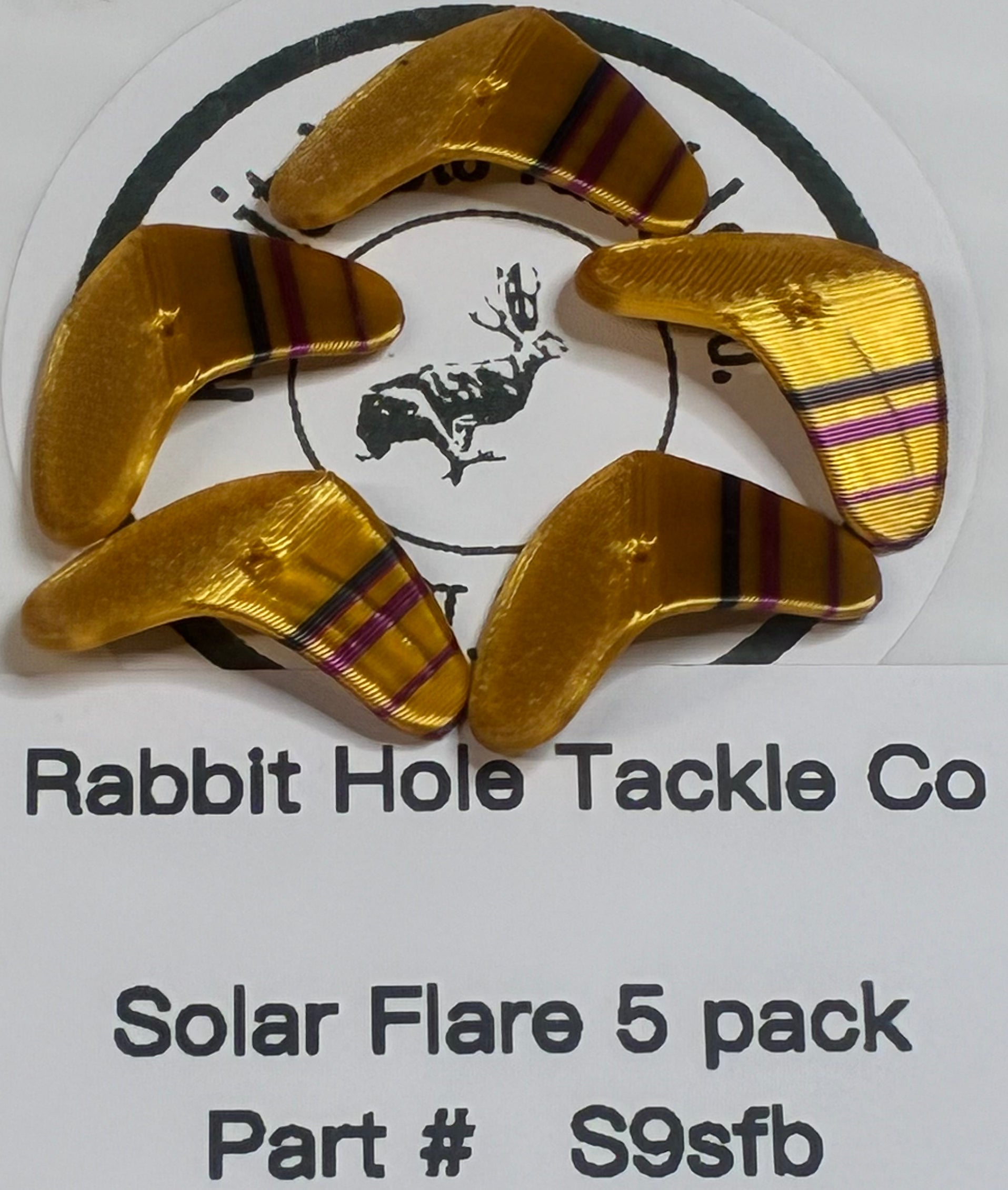 Rabbit Hole Blade – Walleye Spinner Blades 5 Pack
