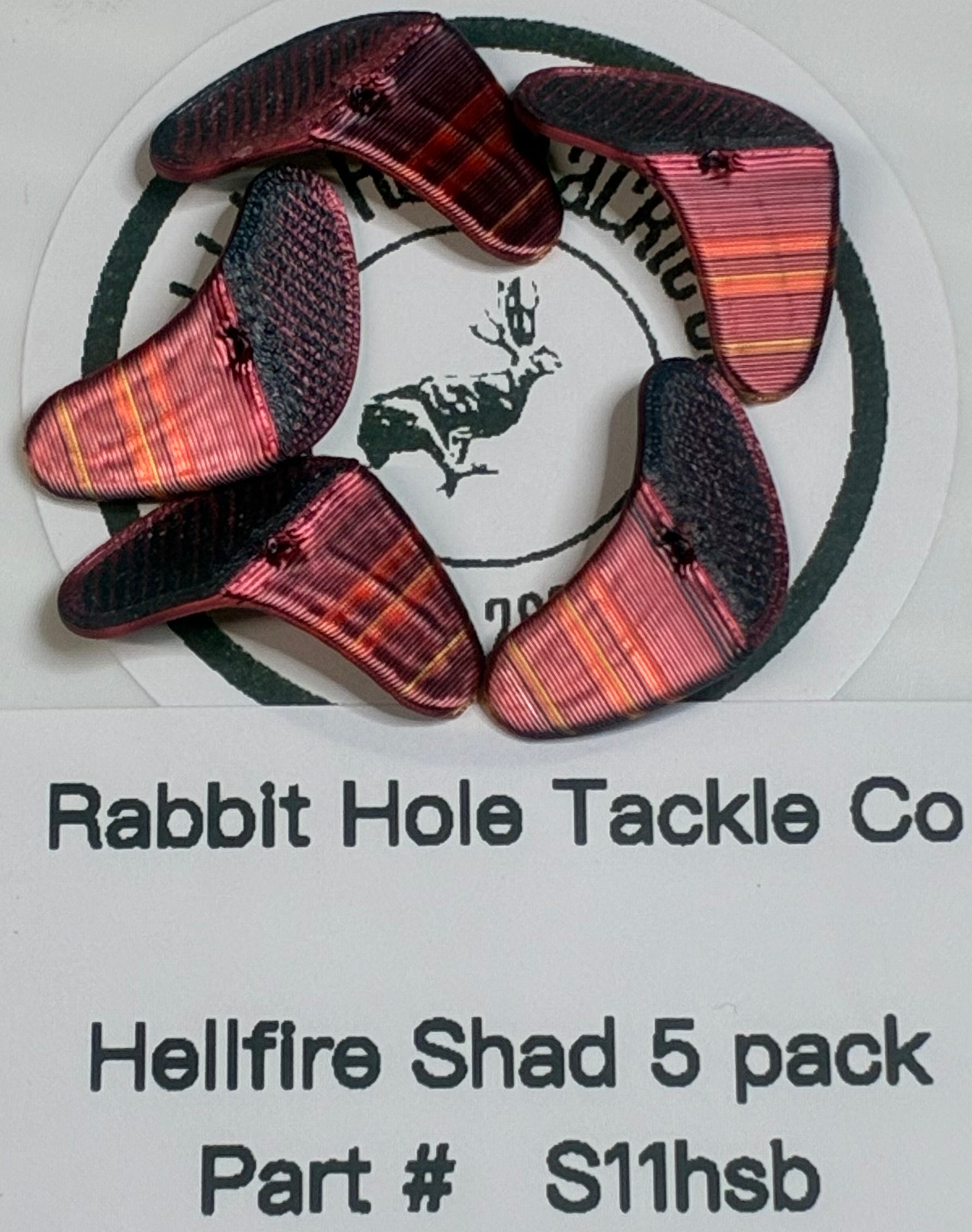 Rabbit Hole Blade – Walleye Spinner Blades 5 Pack