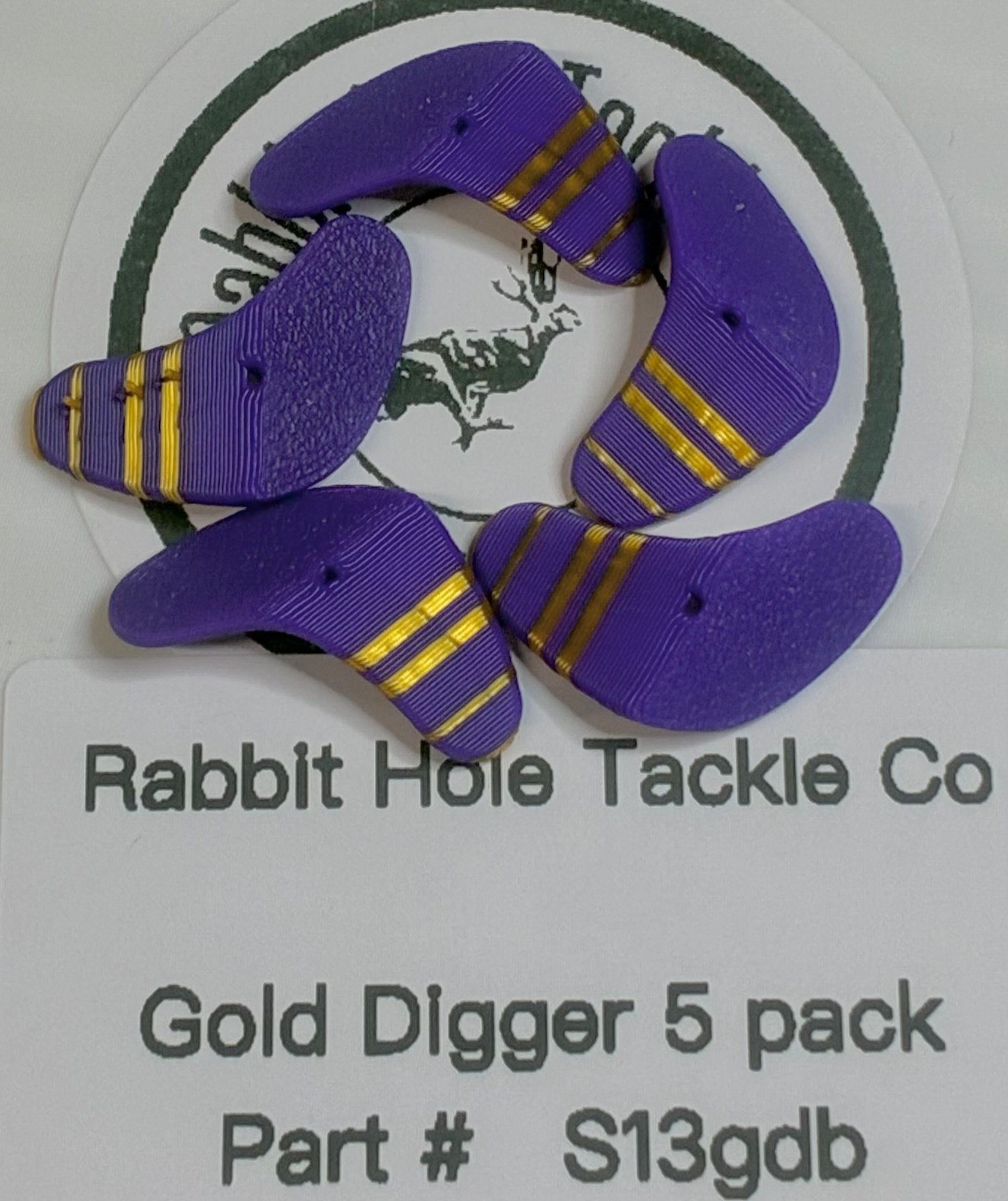 Rabbit Hole Blade – Walleye Spinner Blades 5 Pack